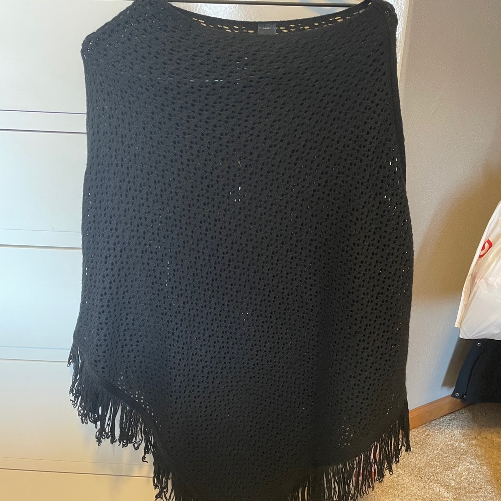 Sweater pancho